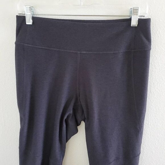 Outdoor VOICES Gray Cropped  Leggings Size Large - Picture 4 of 7